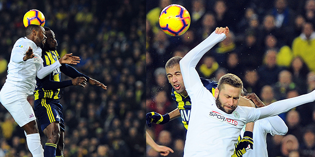 Konyaspor Fenerbahçe Deplasmanında İlk Yarı: 1-1