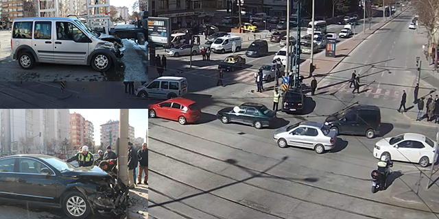 Hafif Ticari Araçla Otomobil Çarpıştı: 1 Yaralı