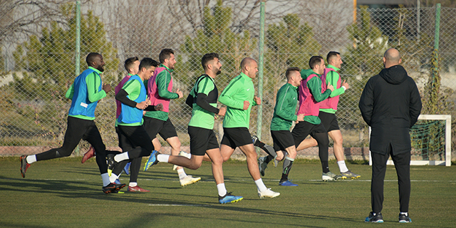 Konyaspor Kayserispor Maçının Hazırlıklarına Başladı