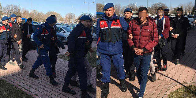 Telefon Kablosu Hırsızlık Zanlısı 5 Kişi Yakalandı