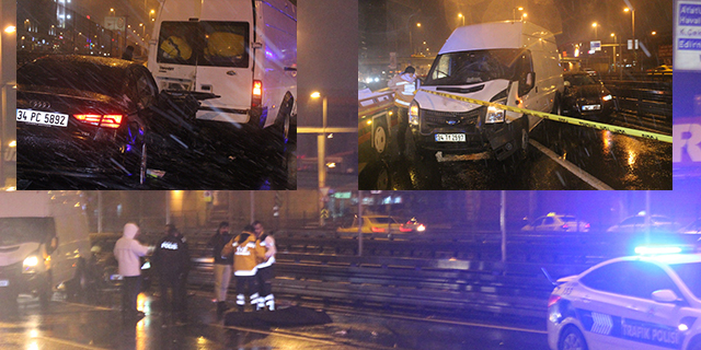 Yayayı Gördü Yavaşladı Arkasındaki Sürücü Duramayınca: 1 Ölü, 1 Yaralı