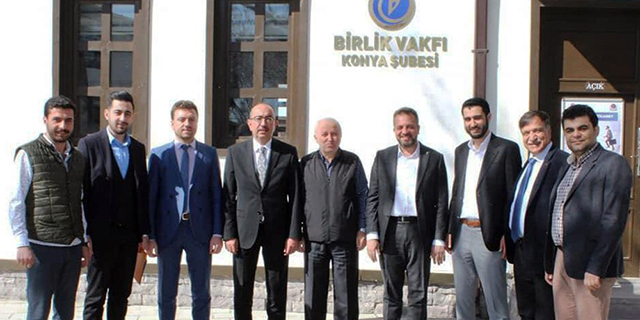 Mustafa Kavuş’tan Birlik Vakfı’na ziyaret