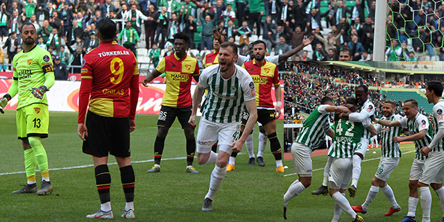 Konyaspor Göztepe Karşısında İlk Yarıyı 1-0 Önde Tamamladı