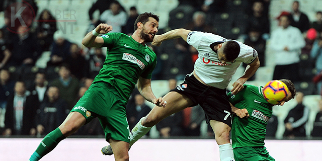Konyaspor Beşiktaş Deplasmanında İlk Yarı Zorlandı