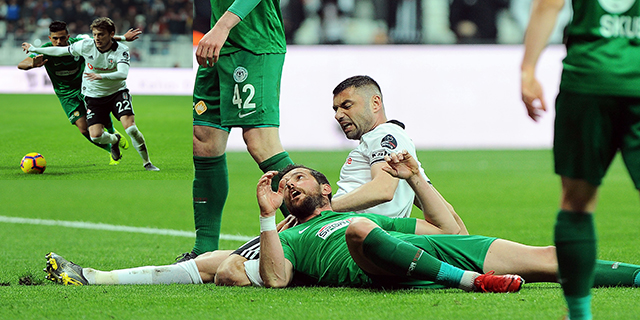 Beşiktaş Konyaspor’un Hatalarını Affetmedi