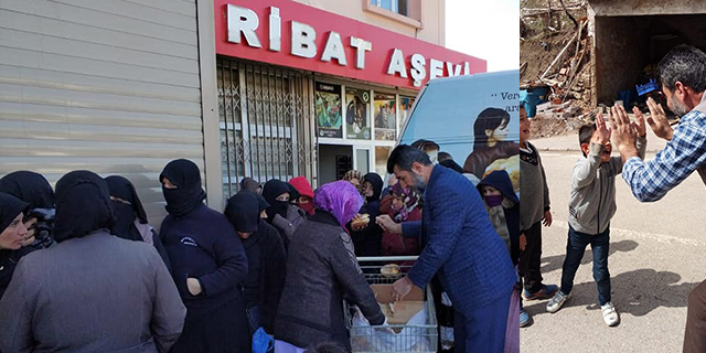 Ribat Vakfı Yardımlarını Sürdürüyor