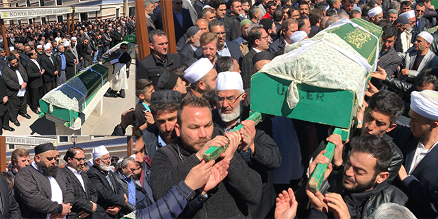 Sele kapılarak ölen gelin-kaynana son yolculuğuna uğurlandı