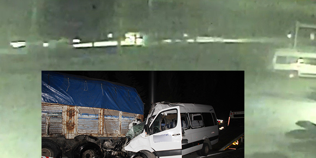 İki kişinin hayatını kaybettiği kazanın kamera görüntüleri ortaya çıktı