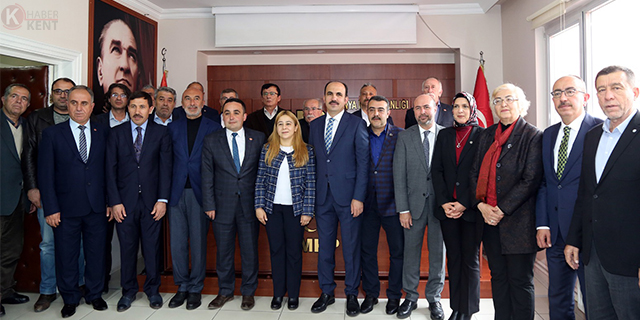 AK Parti Konya’dan MHP’ye teşekkür ziyareti