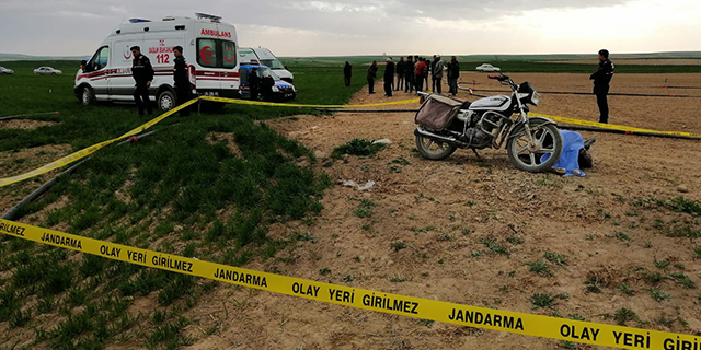 Tarla sulamaya gitti, ölü olarak bulundu