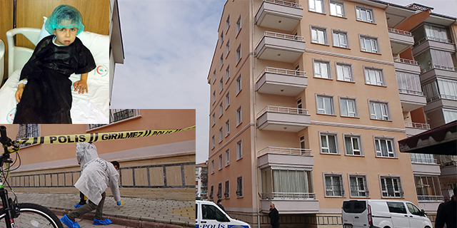 Konya’da 5. kattan düşen çocuk hayatını kaybetti
