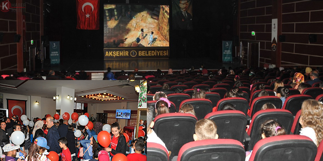 Akşehir Belediyesinden çocuklara 23 Nisan sürprizi