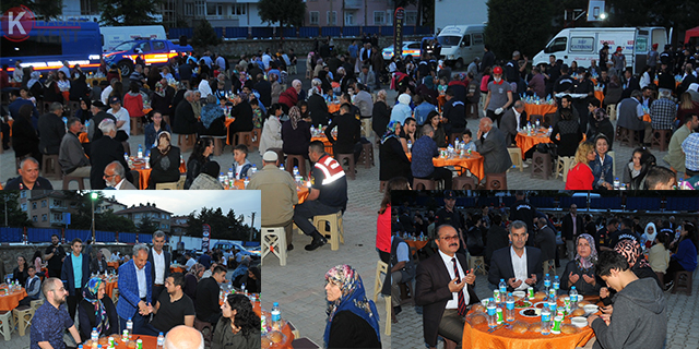 Akşehir’de şehit ve gazi ailelerine iftar yemeği