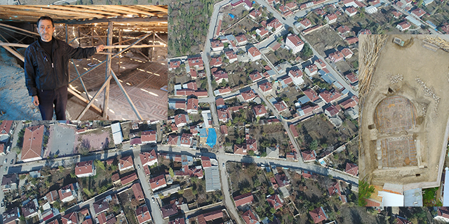 Konya’da Roma dönemine ait antik spor salonunun üstü kapatılarak koruma altına aldı