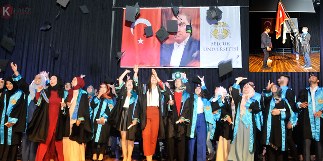 SÜ Sağlık Hizmetleri MYO’da mezuniyet sevinci
