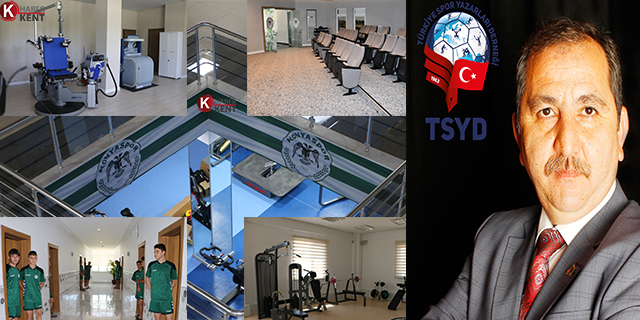 TSYD Şube Başkanından Konyaspor’a tesis teşekkürü