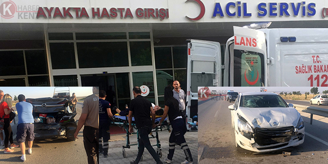 Konya’da otomobiller çarpıştı: 5 yaralı