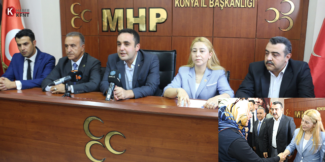 MHP Konya il teşkilatı bayramlaştı
