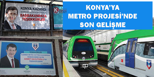 “Konya’ya Metro” başka bahara mı kaldı?