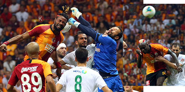 Konyaspor deplasman Galatasaray'la ilk yarı golsüz berabere