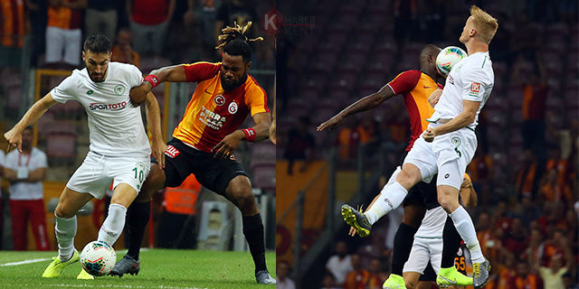 Konyaspor Galatasaray deplasmanından puanla dönüyor