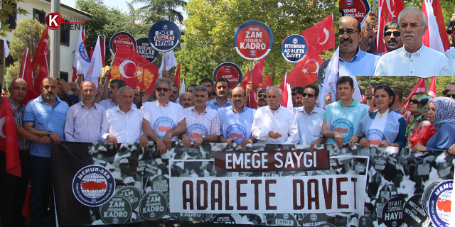 Memur-Sen 81 ilde alanlara indi