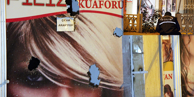 Eski eşini göremeyince baldızının dükkanını kurşunladı