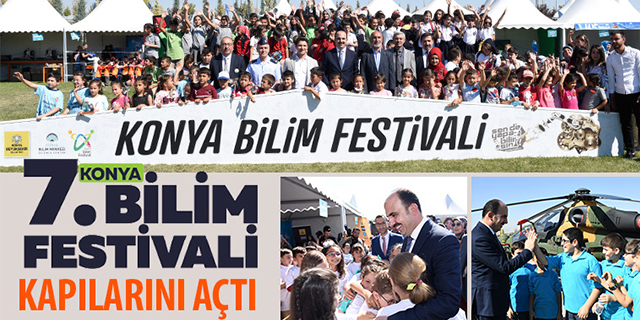 Konya Bilim Festivali Bilim Meraklıları İçin Kapılarını Açtı