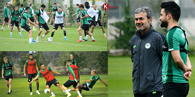 Konyaspor, Yeni Malatyaspor maçının hazırlıklarına başladı