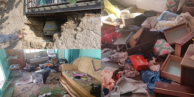 Duvarı delip girdikleri evden hırsızlık yaptılar