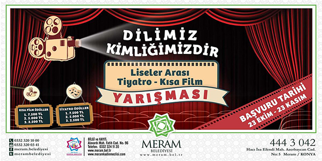 “Dilimiz Kimliğimizdir” Tiyatro ve Kısa Film Yarışması