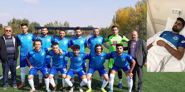 Maçta dili boğazına kaçan futbolcu ölümden döndü