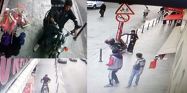 Güpegündüz elektrikli motosiklet hırsızlığı kamerada