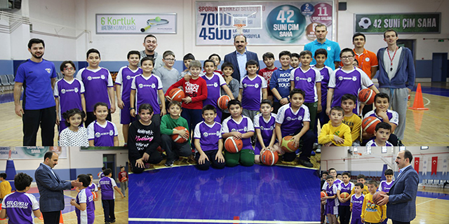 Başkan Altay, spor okullarını ziyaret etti