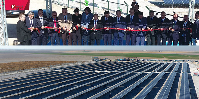 Karatay Güneş Enerji Santrali hizmete açıldı