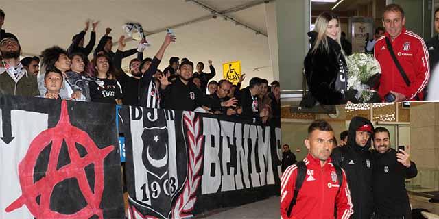 Beşiktaş, Konya’da coşkuyla karşılandı
