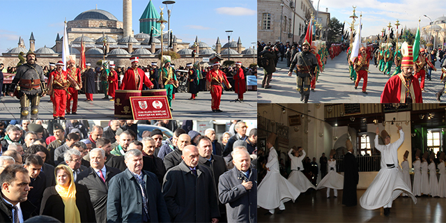 Hz. Mevlana’yı anma etkinlikleri başladı