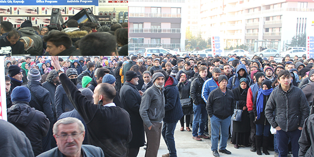 Konya’da teknomarket açılışında izdiham