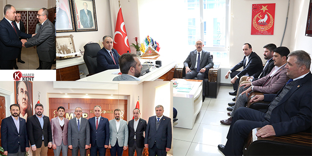 Başkan Kavuş’tan MHP İl Başkanı Karaarslan’a ziyaret