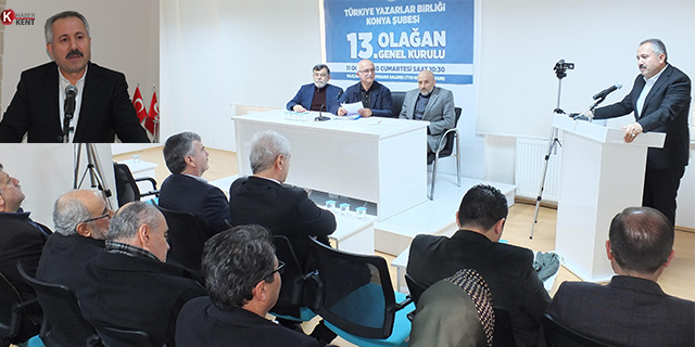 TYB Konya Şubesi’nin Yeni Başkanı Ahmet Köseoğlu