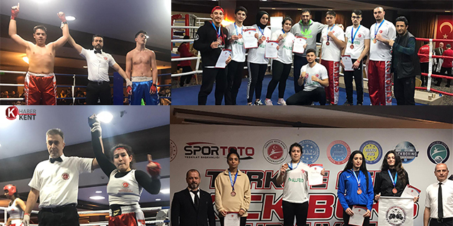 Meramlı Kick Bokscular Antalya’dan 7 Madalyayla Döndü