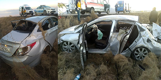 Konya’da otomobil takla attı: 8 yaralı