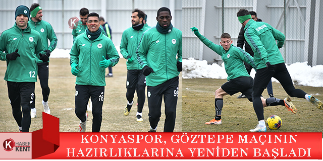 Konyaspor, Göztepe Maçının Hazırlıklarına Yeniden Başladı