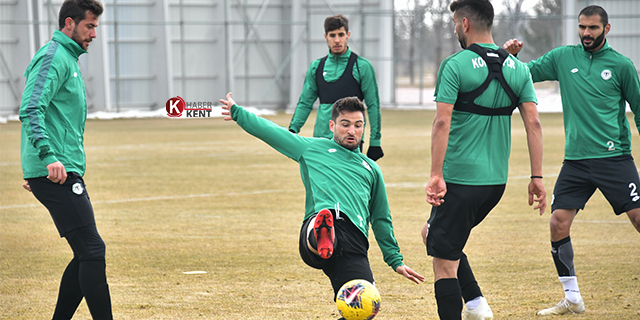 Konyaspor Kayserispor maçının hazırlıklarına devam etti
