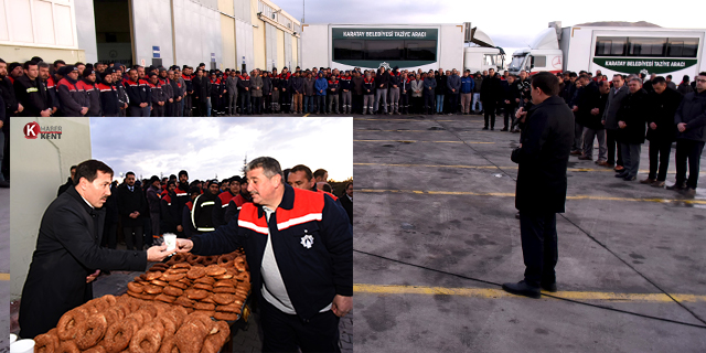 Başkan Kılca belediye personeliyle bir araya geldi