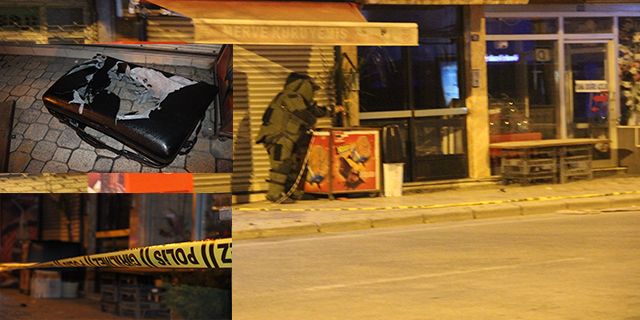 Konya’da şüpheli valiz fünye ile patlatıldı