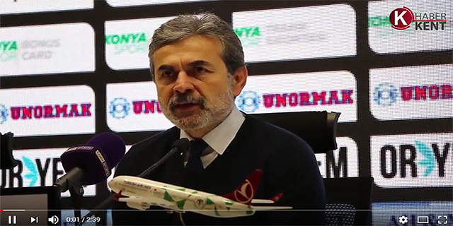 Aykut Kocaman: “Konyaspor 3 Senedir Alışık Olduğu Oyunu Bize Karşı Oynadı”
