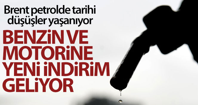 Benzin ve motorine indirim geliyor