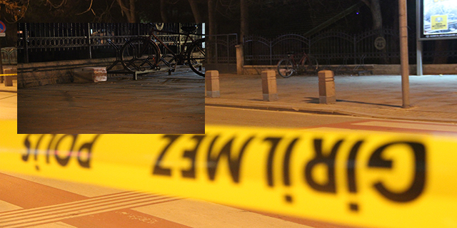 Polis merkezinin yakınına bırakılan şüpheli paket fünye ile patlatıldı