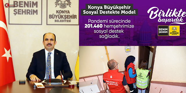Başkan Altay: "Sosyal yardım seferberliğimiz Türkiye’ye örnek oldu"